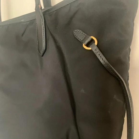 Prada black nylon tote with dust bag - Picture 7 of 16